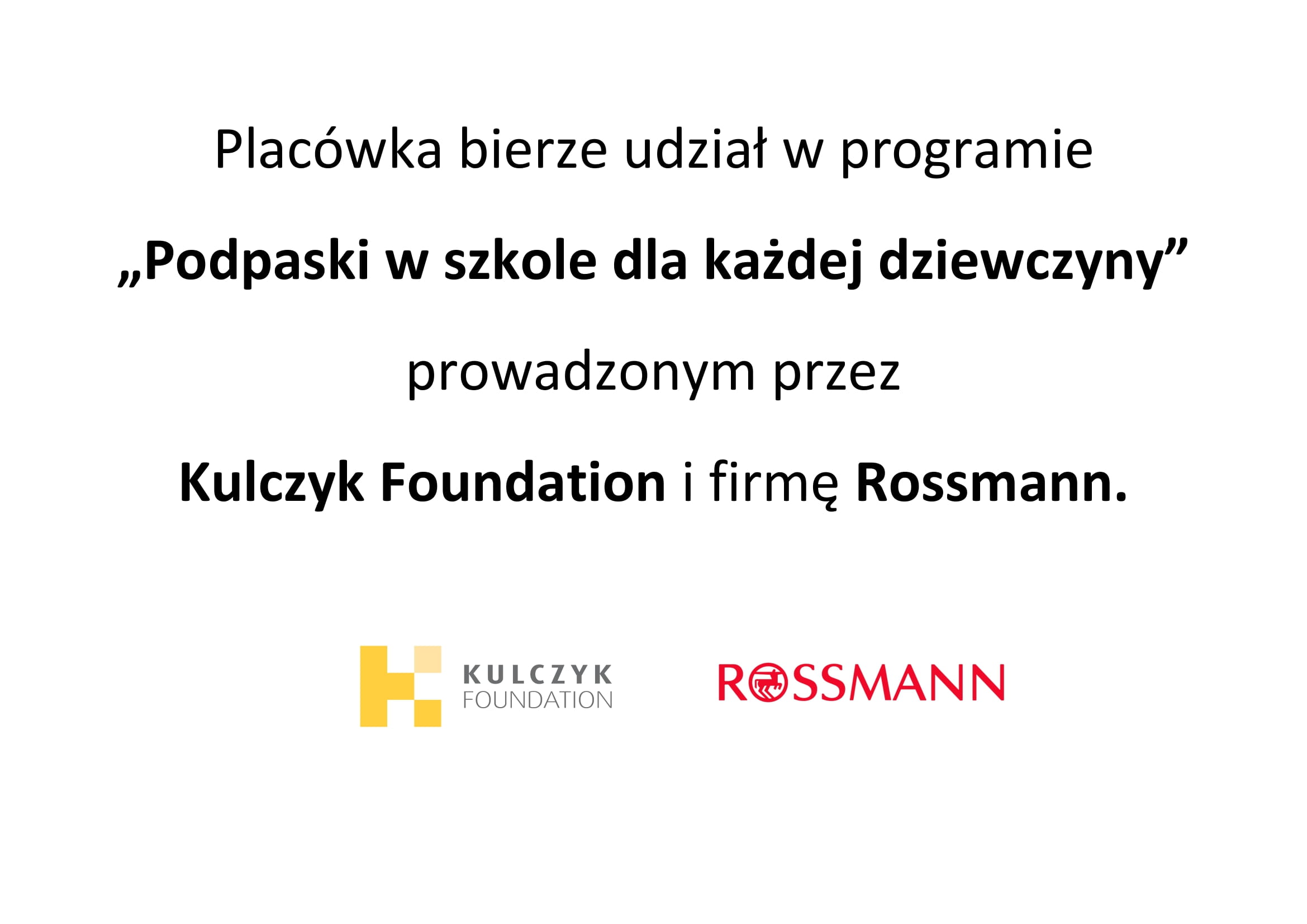 Info o udziale w programie 1