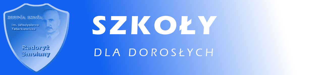 SZKOLY DLA DOROSLYCH