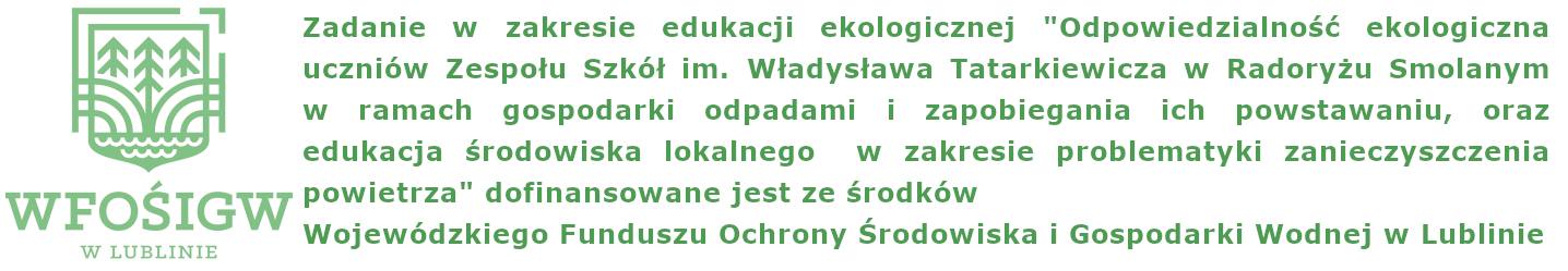 zadanie ekologiczne 2018